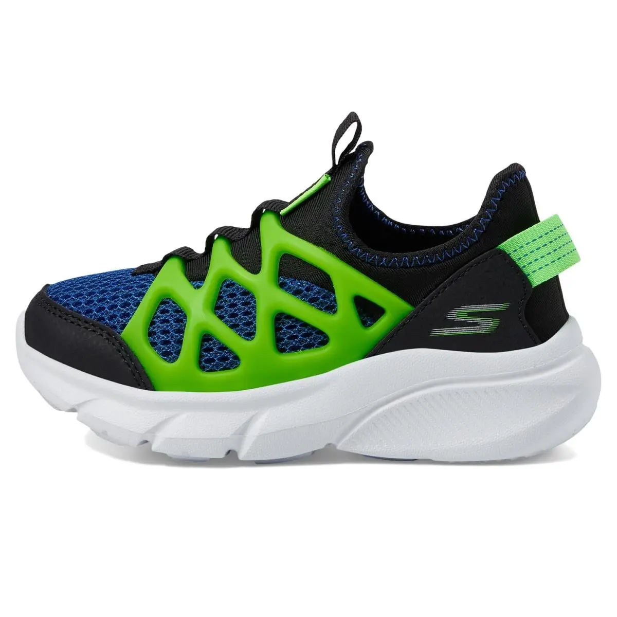 Skechers shoes - Black/Blue/Lime 8