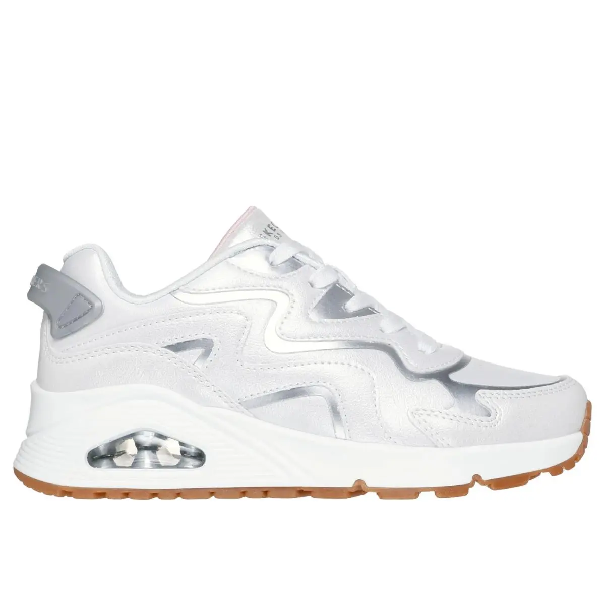 Skechers shoes - Skechers UNO Gen1 - Wavy Shimmer 310322L-WSL - 310322L-WSL - White 0