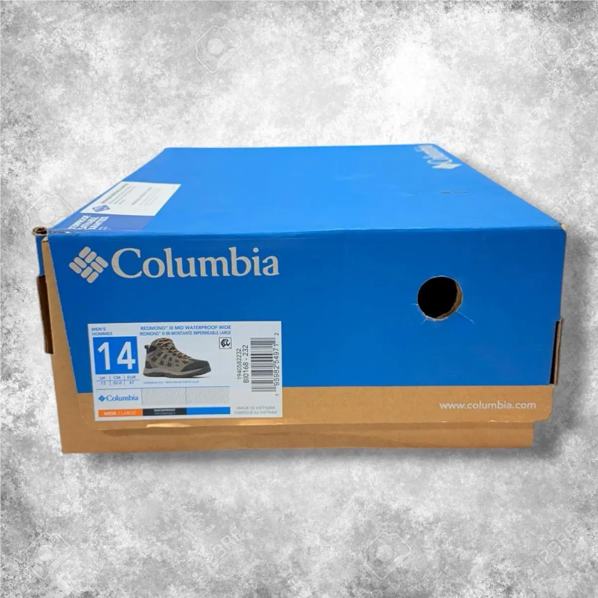 Columbia shoes - Redmond III Mid Waterproof - Redmond III Mid Waterproof - 2024 Cordovan/Elk 8