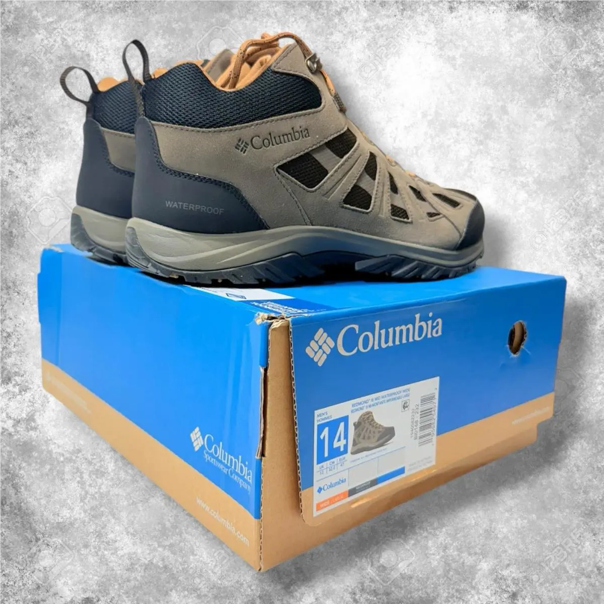 Columbia shoes - Redmond III Mid Waterproof - Redmond III Mid Waterproof - 2024 Cordovan/Elk 11