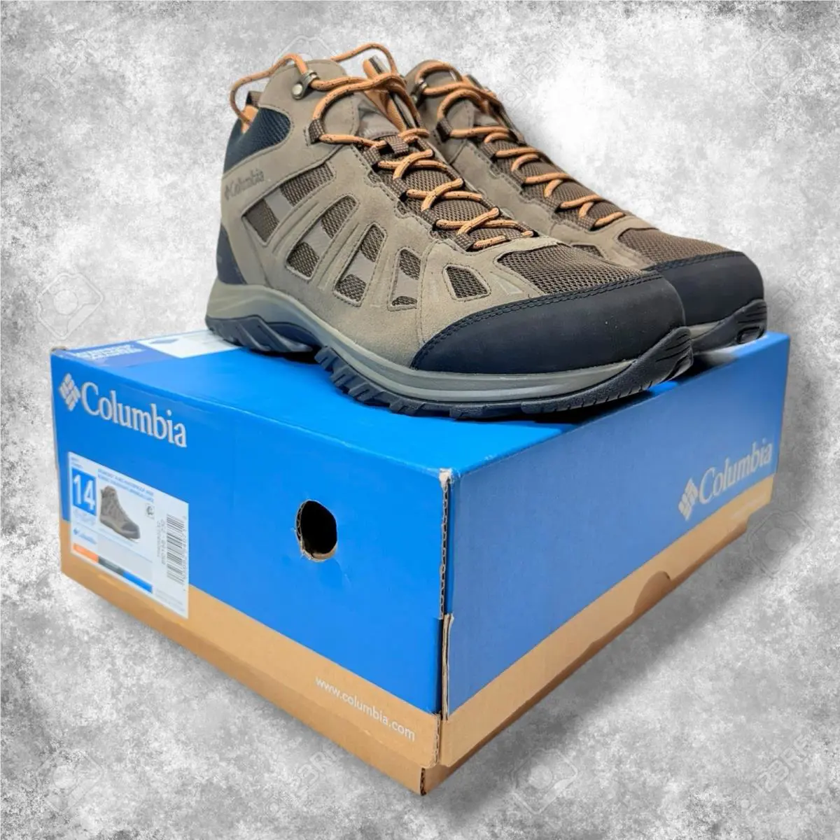 Columbia shoes - Redmond III Mid Waterproof - Redmond III Mid Waterproof - 2024 Cordovan/Elk 12
