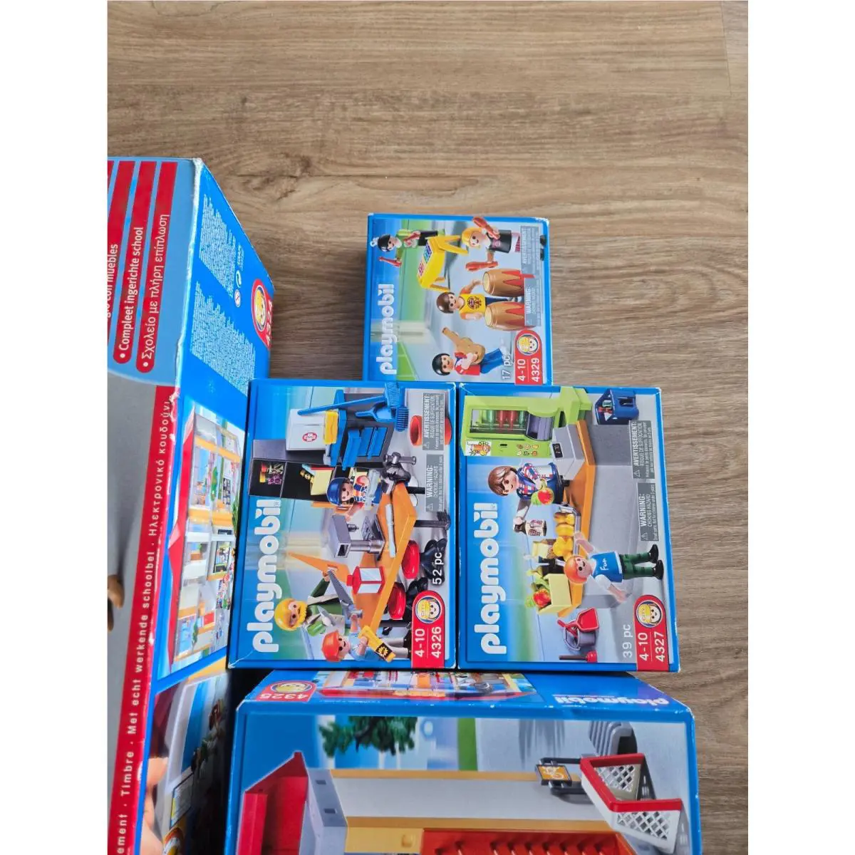 Vintage Playmobil 4324 4325 4326 4327 4329 Elementary School