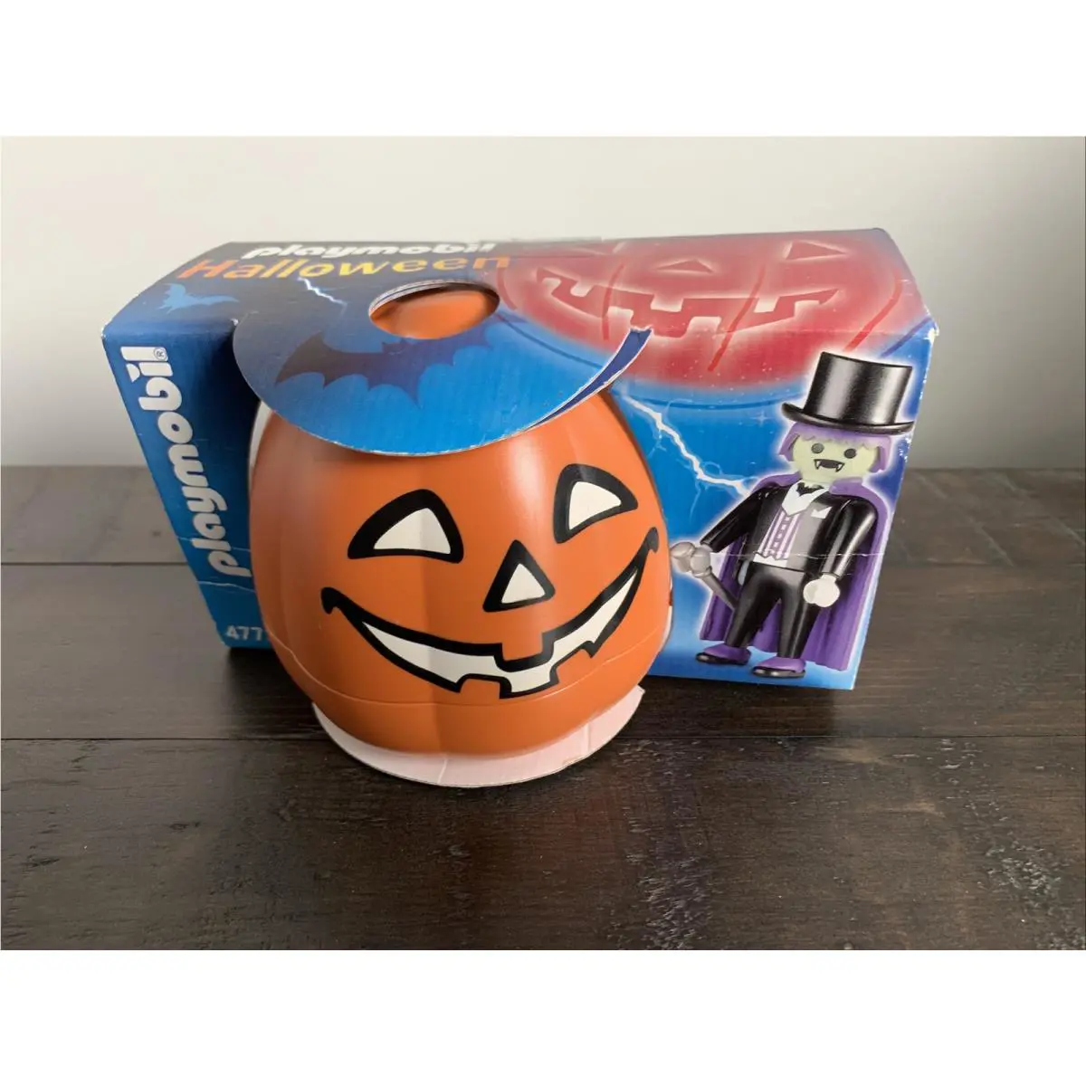 Playmobil Halloween Dracula Vampire Pumpkin 4772 Rare P2