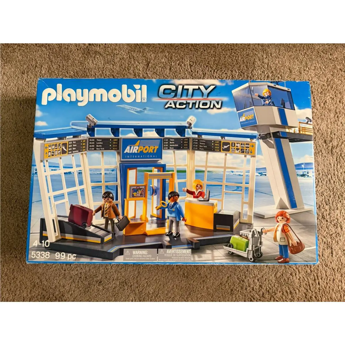 Playmobil 5338 International Airport Control Tower City Action 2015
