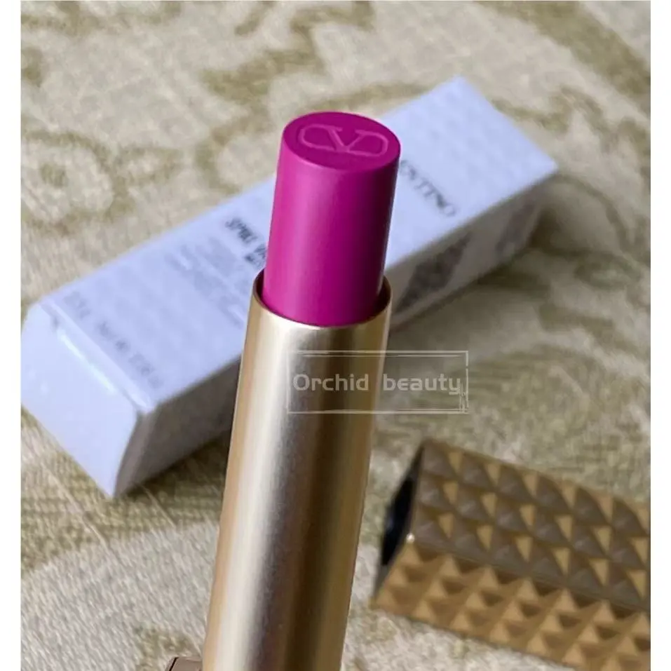 Valentino Spike Buttery Matte Lipstick 302R Pink Is Punk Full Size