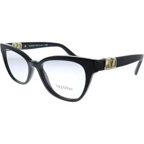 Valentino Eyeglasses Black VA3049-5001 Cateye 53-17-140