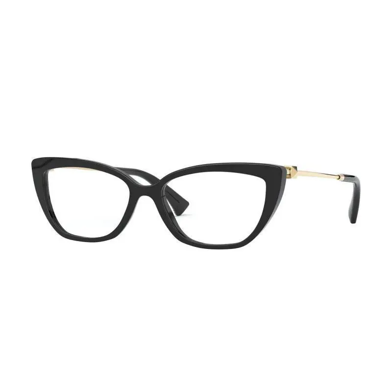 Valentino Eyeglasses Black Gold VA3045-5001 Cateye 54-16-140