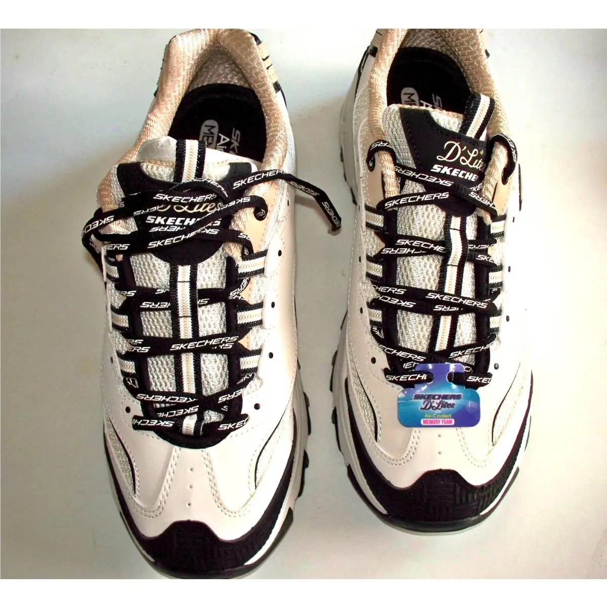 Skechers shoes - Retro Rewind - Retro Rewind - Natural-Black 5