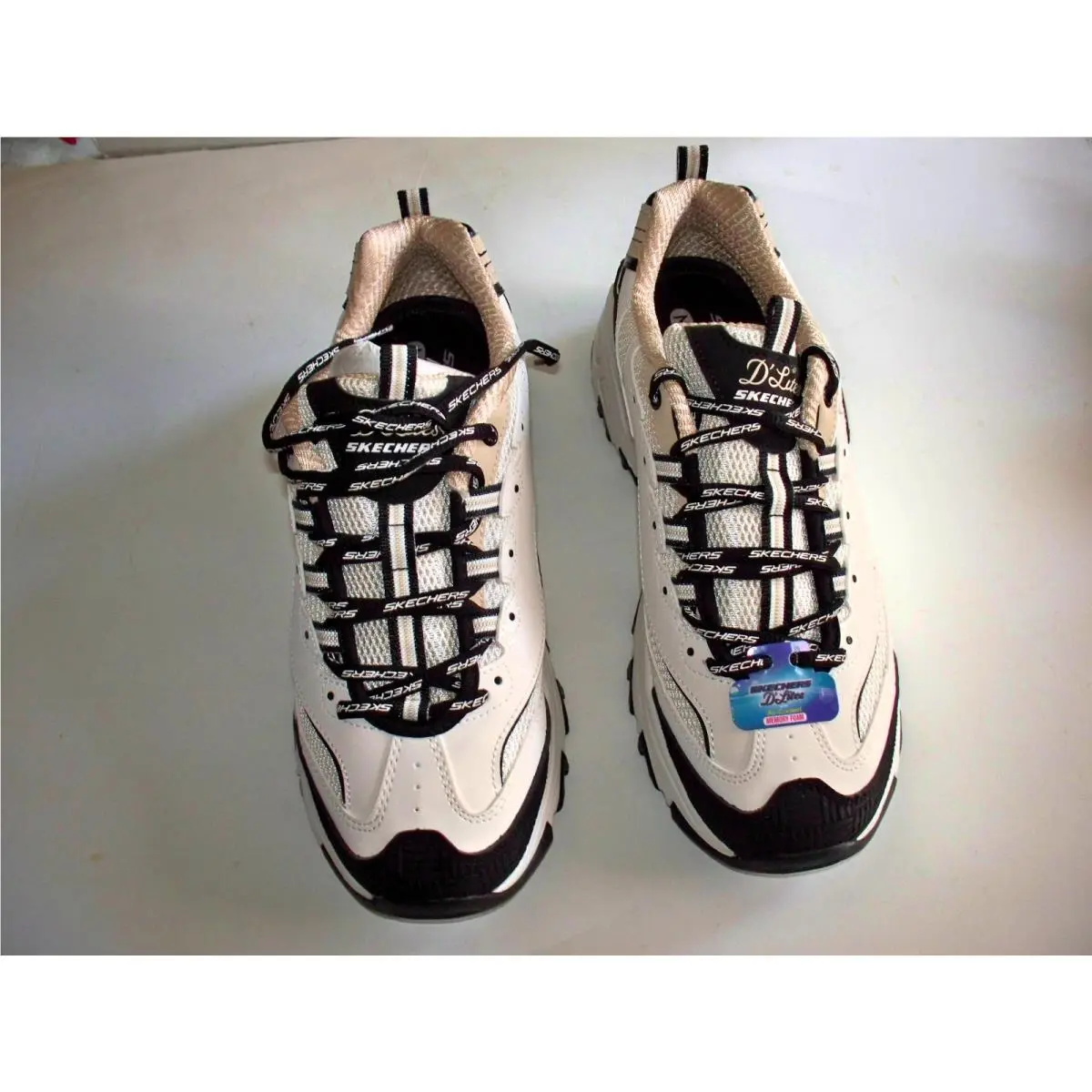 Skechers shoes - Retro Rewind - Retro Rewind - Natural-Black 1
