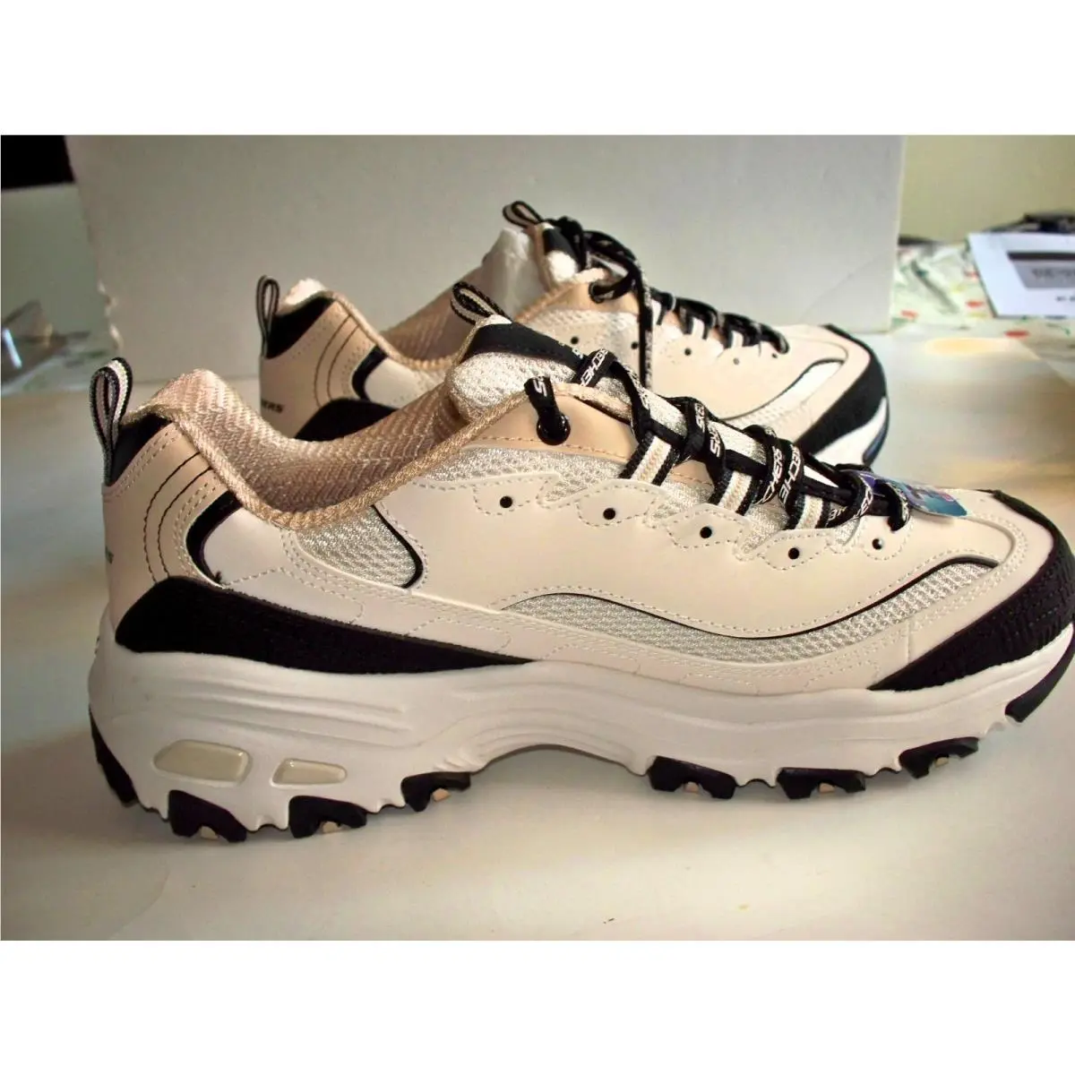 Skechers shoes - Retro Rewind - Retro Rewind - Natural-Black 4