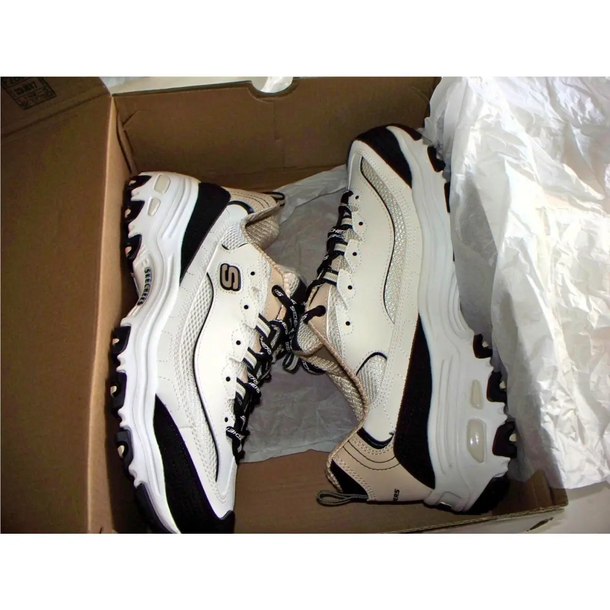 Skechers shoes - Retro Rewind - Retro Rewind - Natural-Black 6