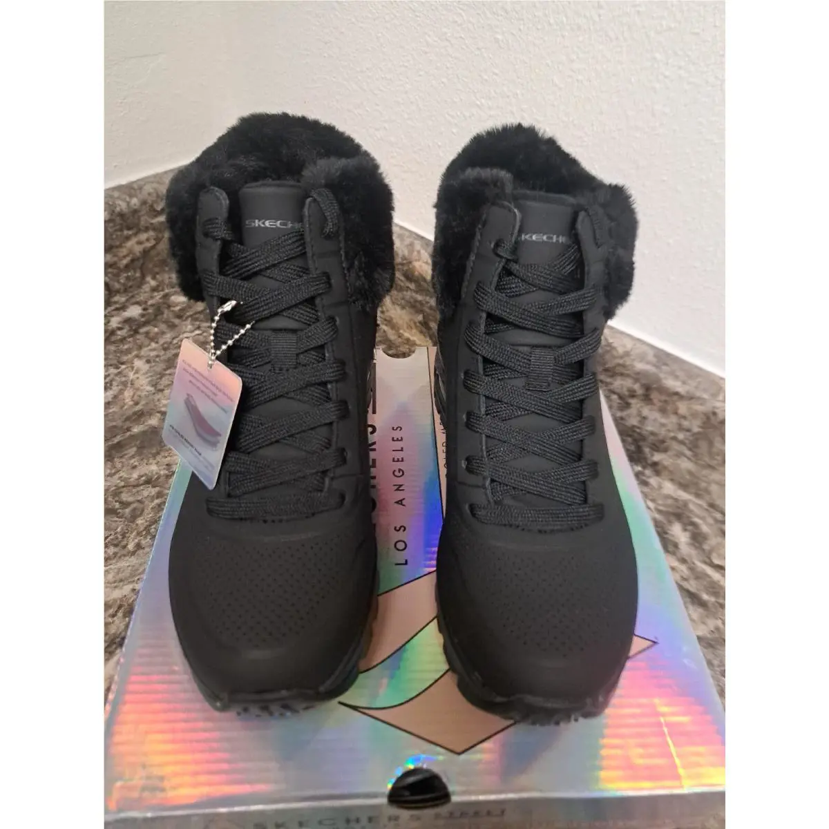 Skechers shoes - SKECHERS Uno Rugged - Uno Rugged - Black/Black 0