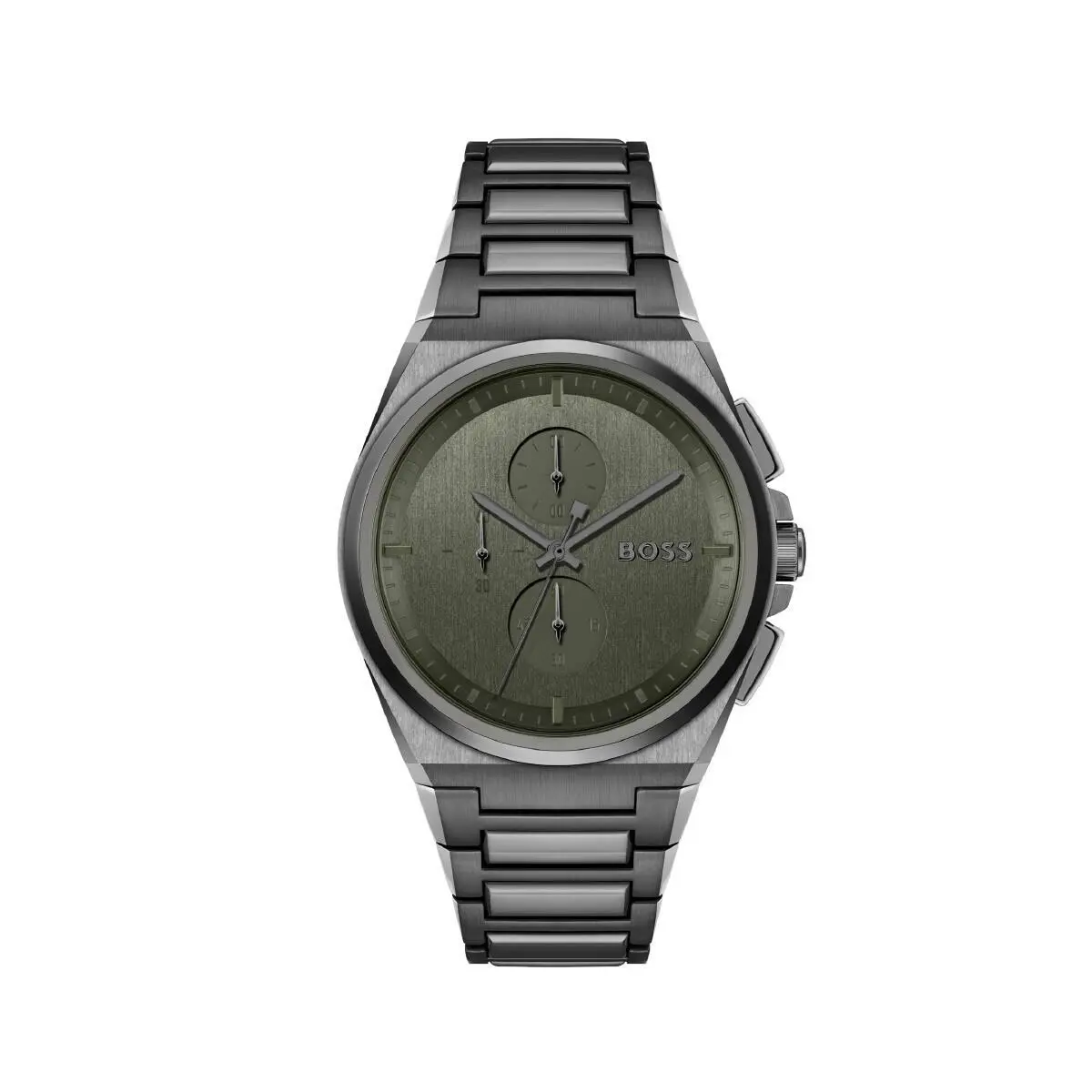 Hugo Boss Steer 1514045 46mm Stainless Steel Quartz Chronograph Watch