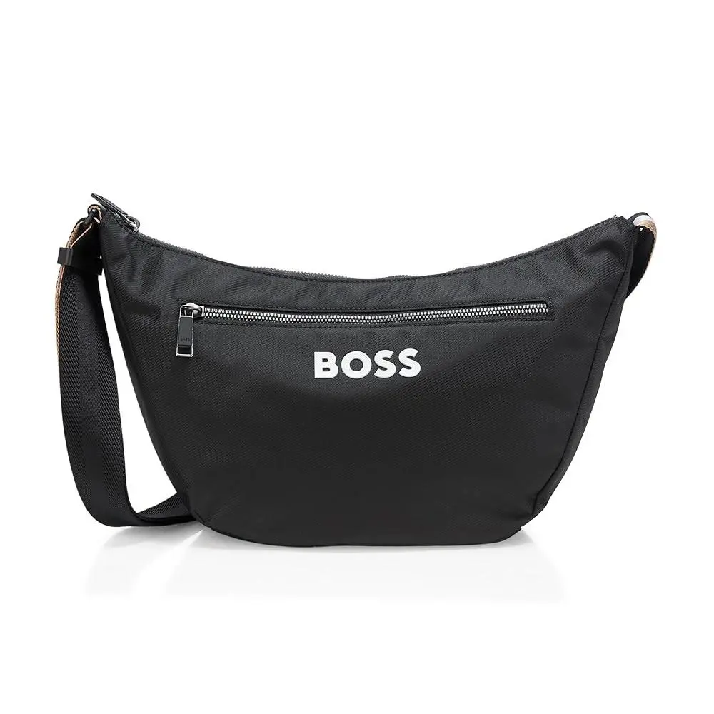 Hugo Boss Crossbody Contrast Logo Belt Bag Black 50548223-001