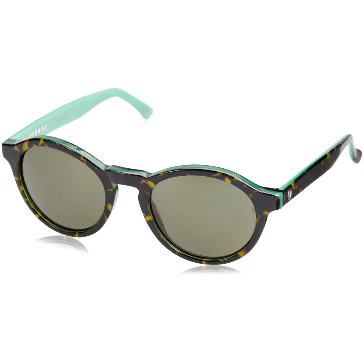 California Women`s Reprise Round Sunglasses India Frame Grey Lenses by Electric