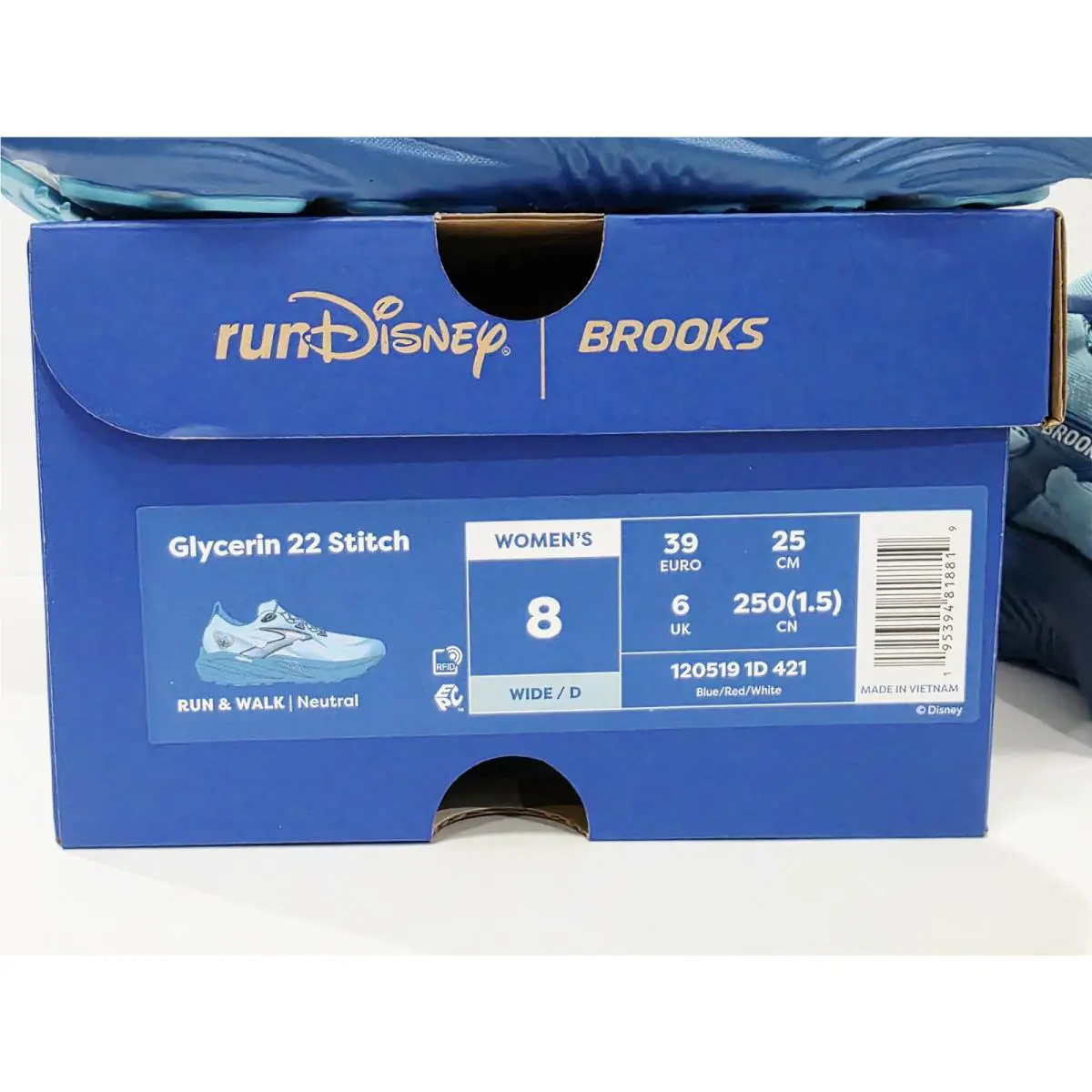 Brooks shoes - Brooks Glycerin 22 - Glycerin - Blue (UPC: 195394818819) 0