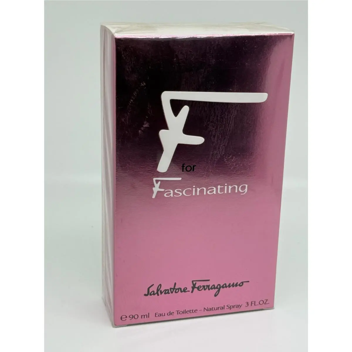 F For Fascinating by Salvatore Ferragamo 3.0 FL oz / 90 ML Edt Spray Box
