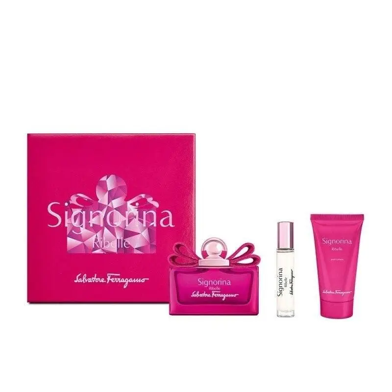 Signorina Ribelle by Salvatore Ferragamo 3.4 oz Edp Spray+ 10ml Mini+