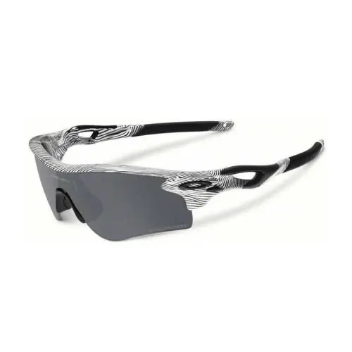 Radarlock Path Fingerprint White / Clear Black Polarized OO9181-44 by Oakley