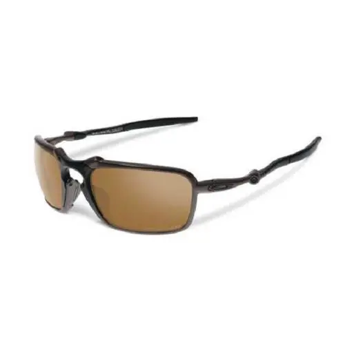 X-metal Badman - Pewter w/ Tungsten Iridium Polarized OO6020-02 by Oakley