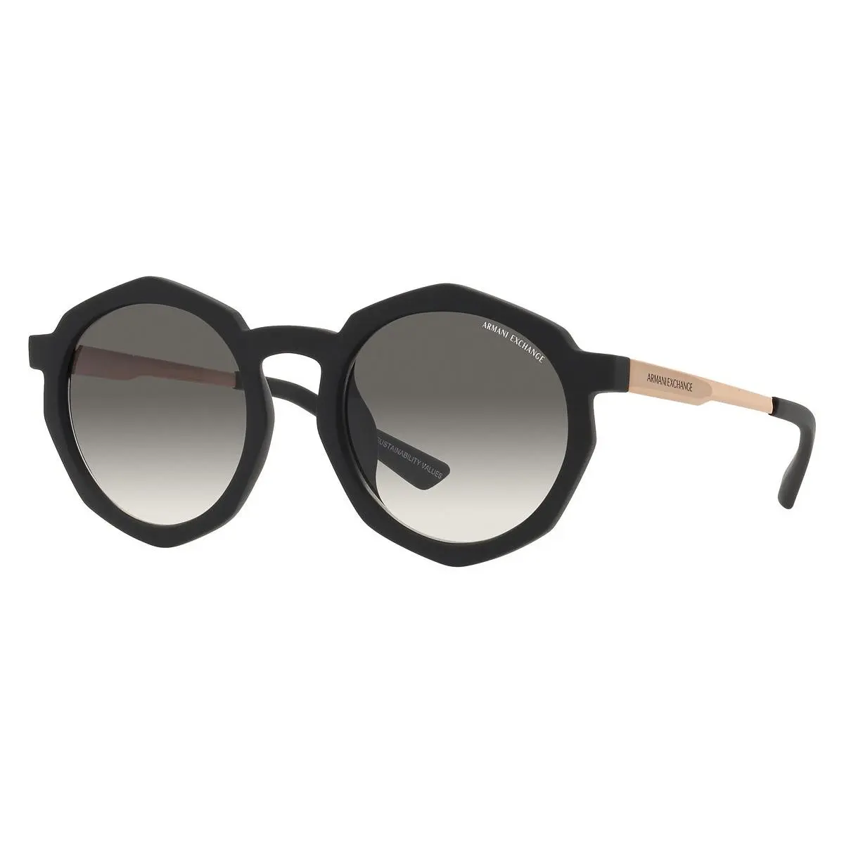 Armani Exchange Woman Sunglasses AX4132SU 815811 51mm Black - Grey Lens