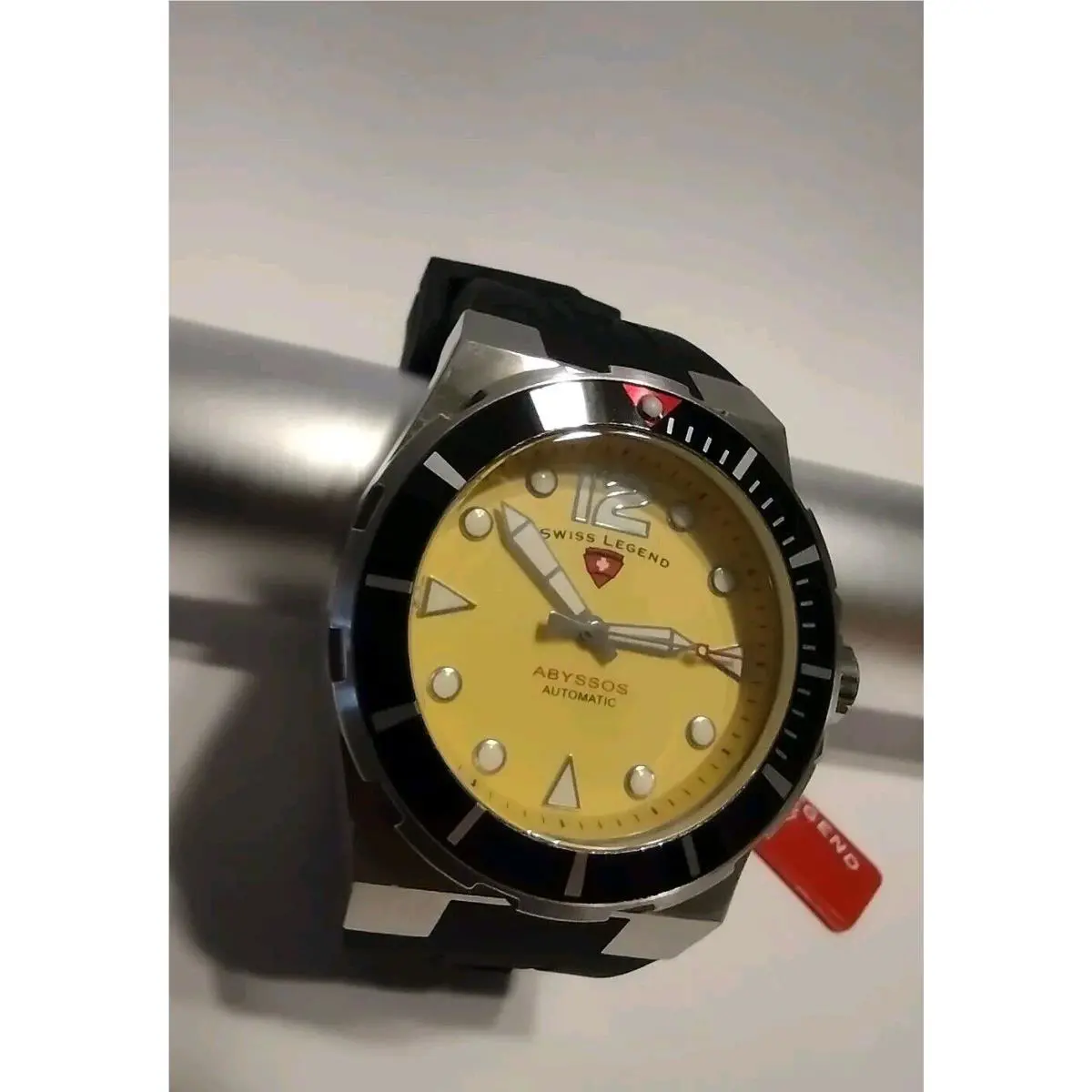 Abyssos Swiss Made Automatic Men s Diver Watch 1000 M Mens by Swiss Legend