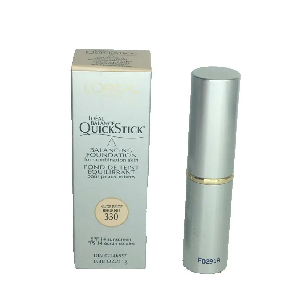 L`oreal Ideal Balance Quickstick Balancing Spf 14 Foundation Beige 330