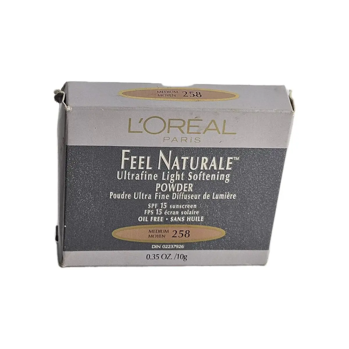 L`oreal Feel Naturale Ultrafine Light Softening Powder- Medium 258
