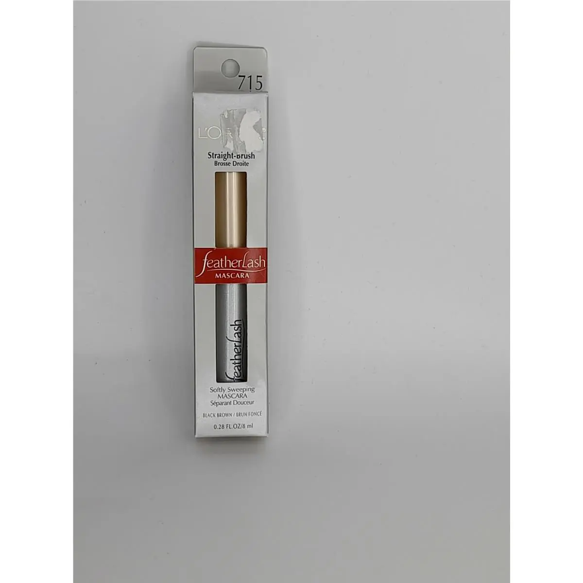 L`oreal Straight-brush Featherlash Soft Sweeping Mascara 705 Black