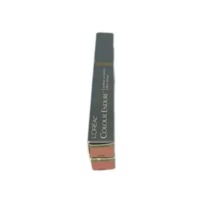 Lot OF Two Loreal Colour Endure Lipstick Just Peachy C05
