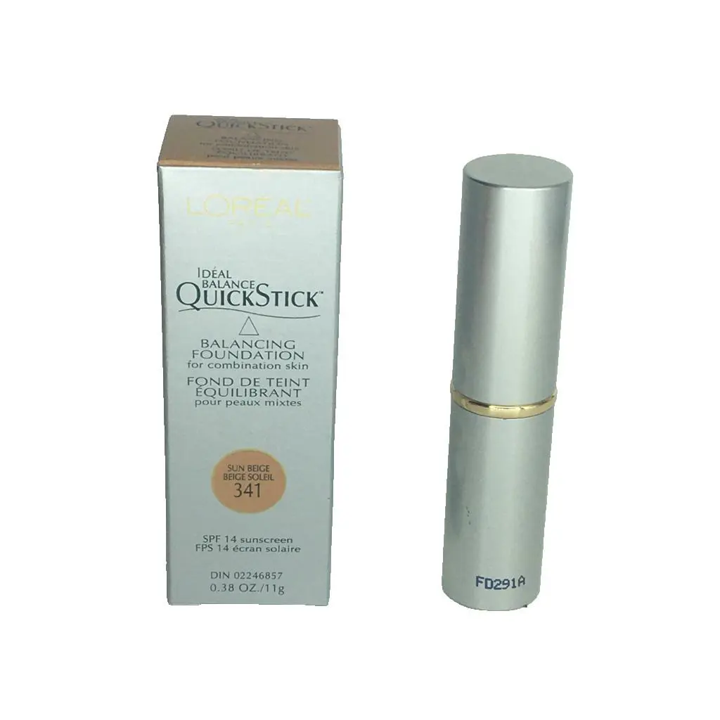 L`oreal Ideal Balance Quickstick Balancing Spf 14 Foundation Sun Beige 341