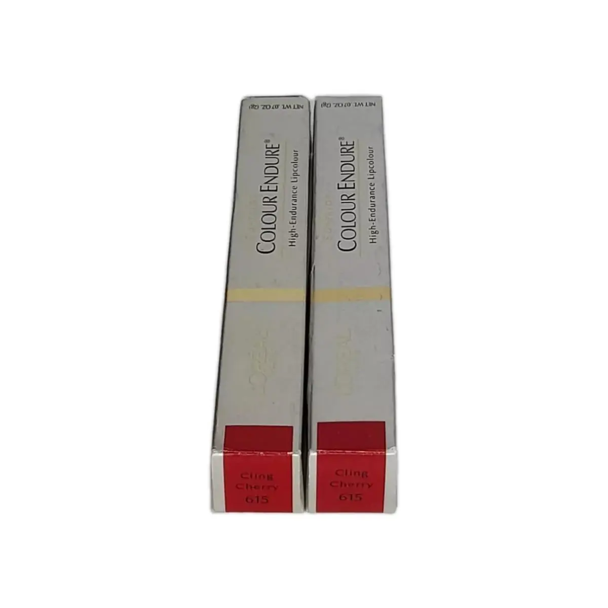 Lot OF Two Loreal Colour Endure Lipstick- Cling Cherry C10