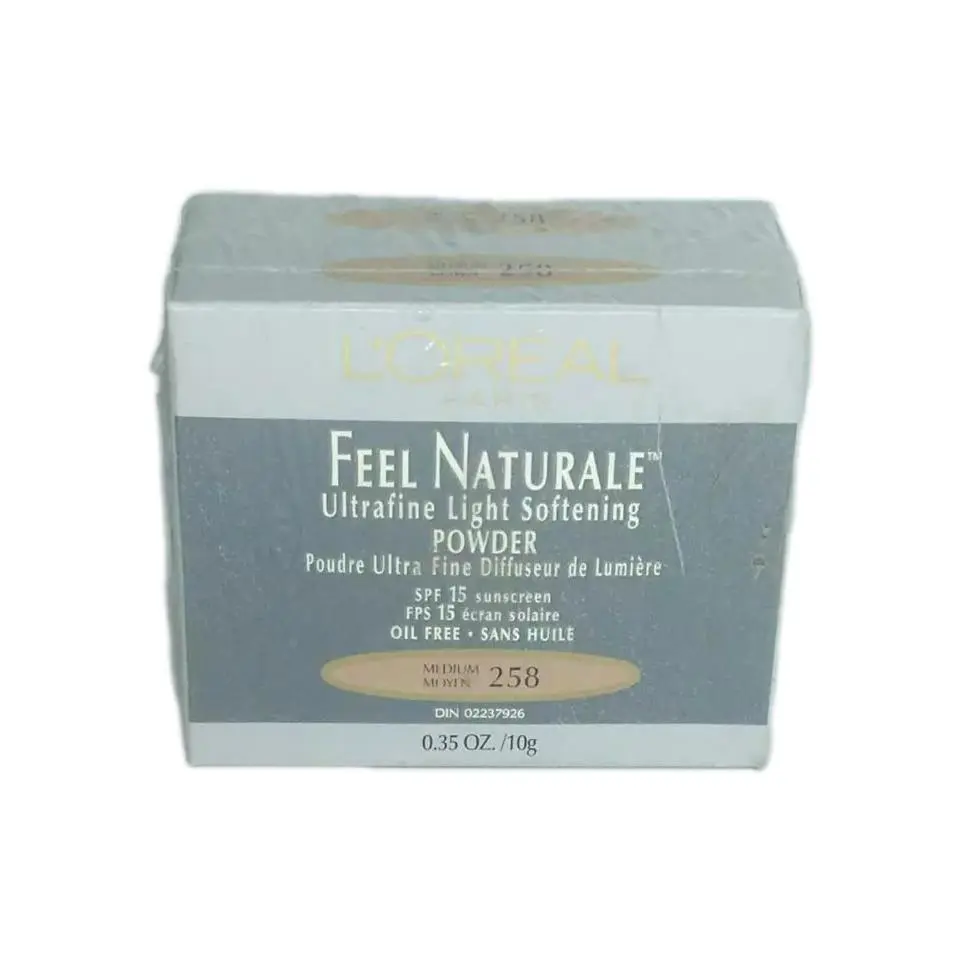 Lot of Two L`oreal Feel Naturale Ultrafine Light Softening Powder- Medium 258
