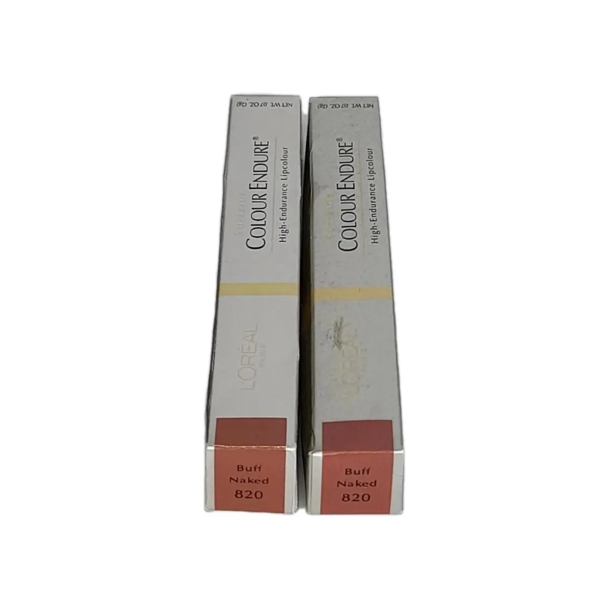 Lot of Two Loreal Colour Endure Buff Naked 820