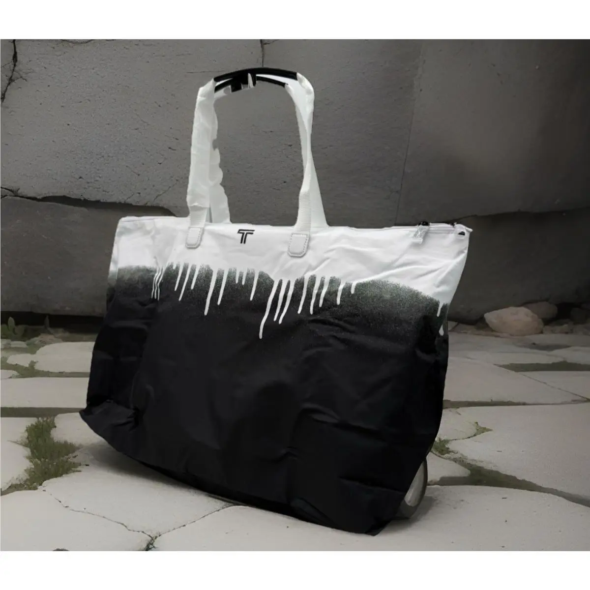 Tumi Voyageur Just in Case Packable Lightweight Nylon Tote-white Spray