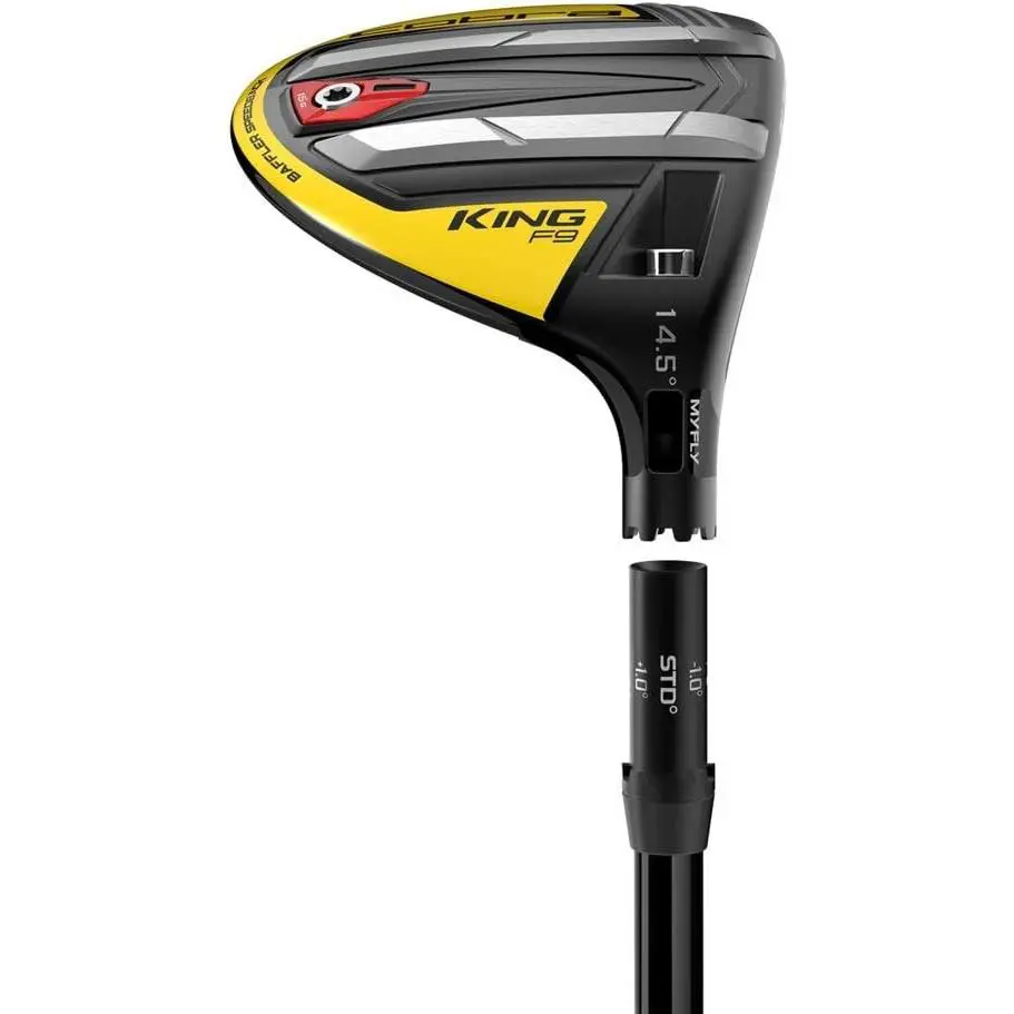 Cobra  - King F9 Speedback - King Speedback - F3601LGR34 CBRA1059 - Black, Lie Angle: Yellow (UPC: 0887996077663) 4
