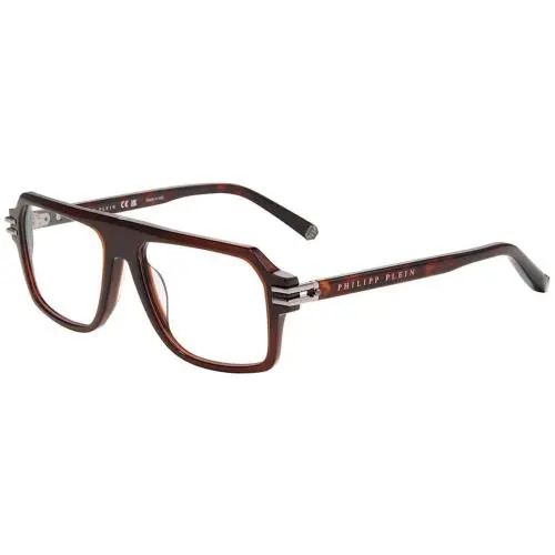 Vpp 195 M Shiny Transparent Brown 0aak Size 56 Sunglasses by Philipp Plein