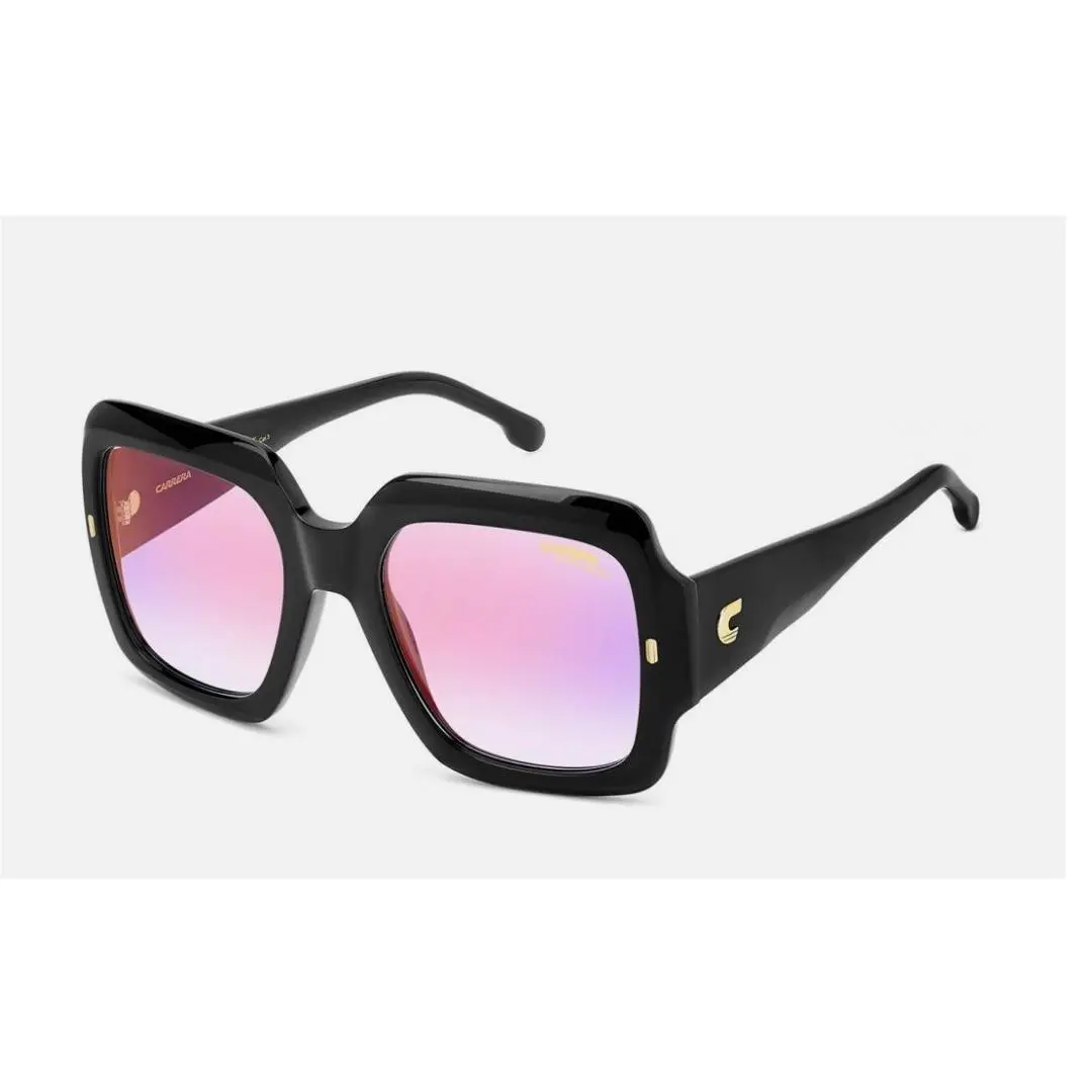 Carrera 3004/S 807 TE Black Oversized Festival Edition Women`s Sunglasses