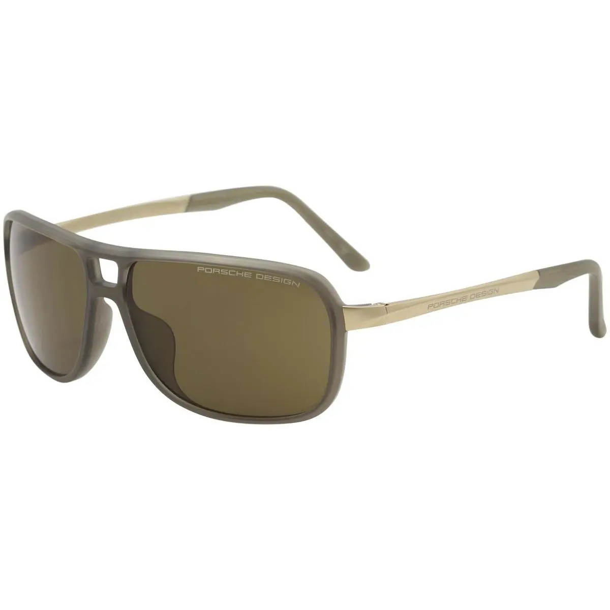 Design Men`s P`8556 P8556 C Light Gray/brown Sport Sunglasses 61mm by Porsche
