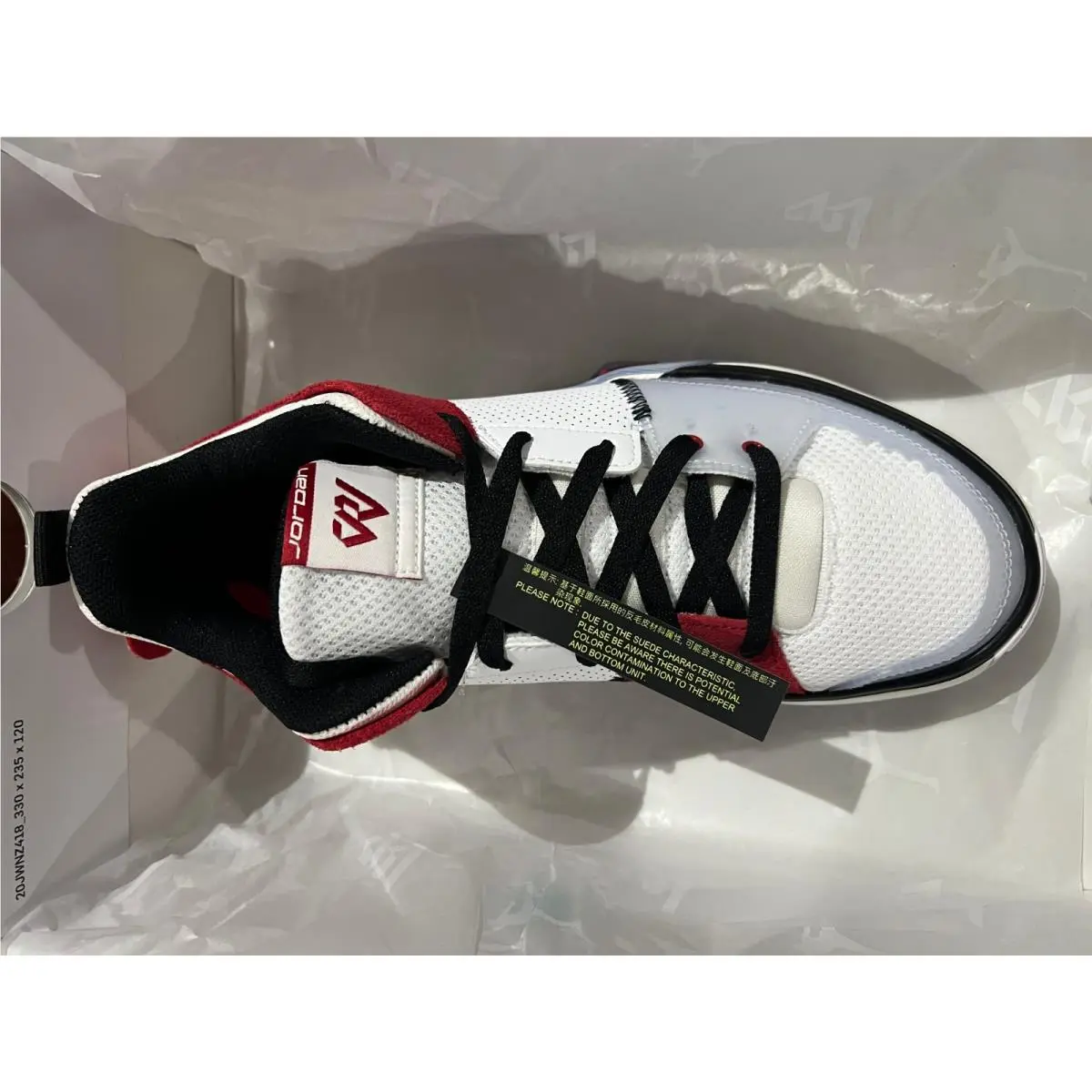Nike shoes - FD2335 - FD2335 - WHITE/GYM RED-SAIL-BLACK 7