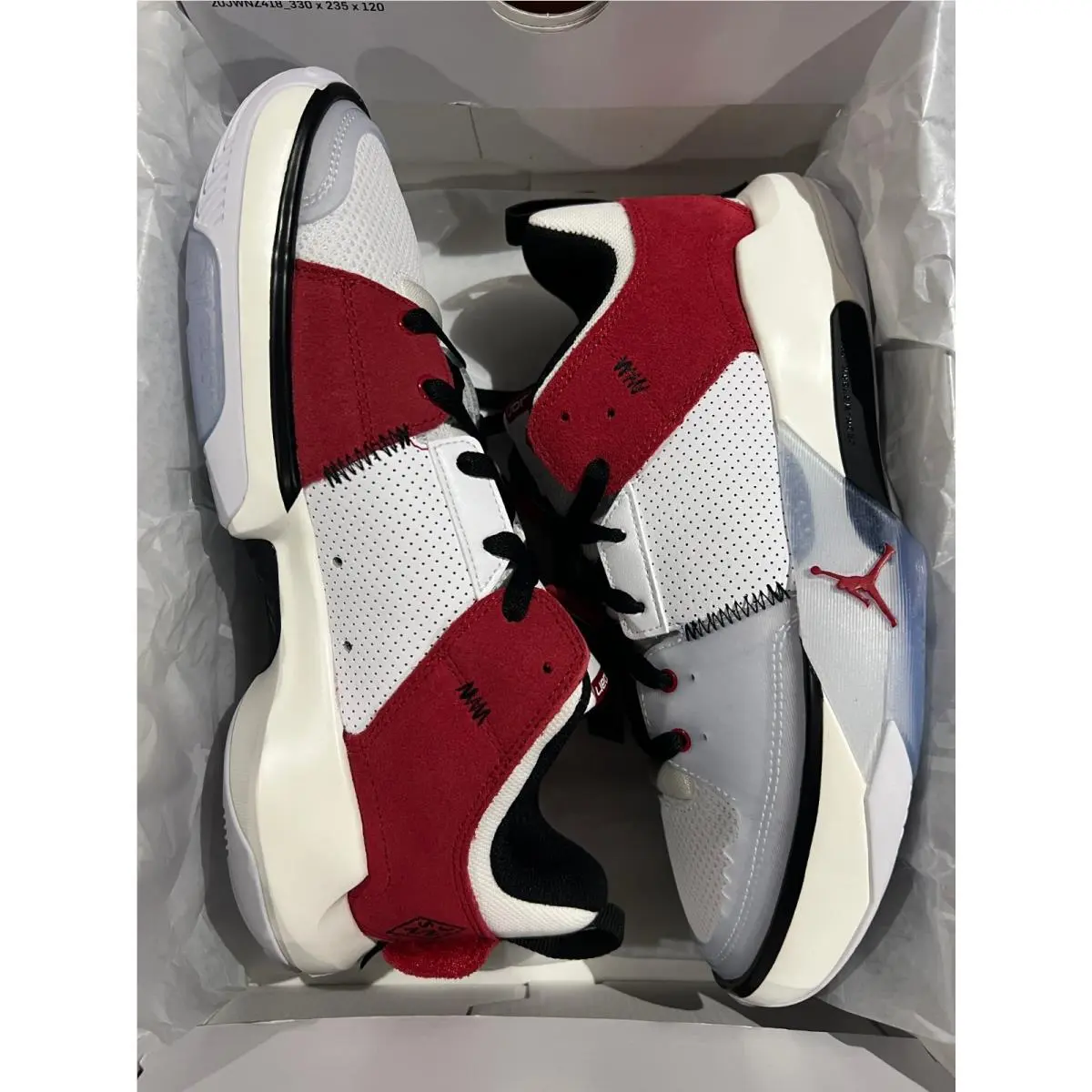 Nike shoes - FD2335 - FD2335 - WHITE/GYM RED-SAIL-BLACK 6