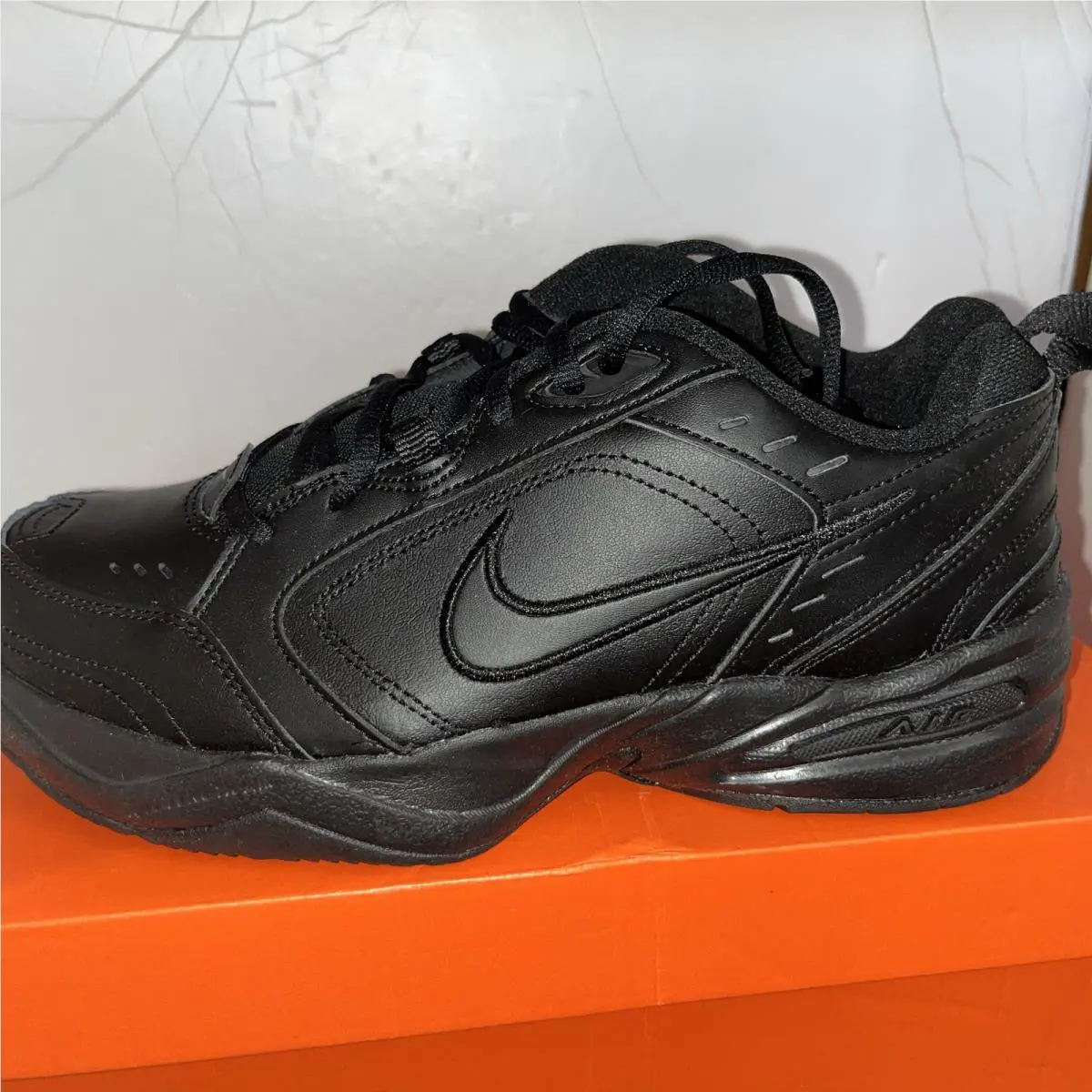 Nike shoes - Nike Air Monarch - Air Monarch - 416355 001 - Black 0