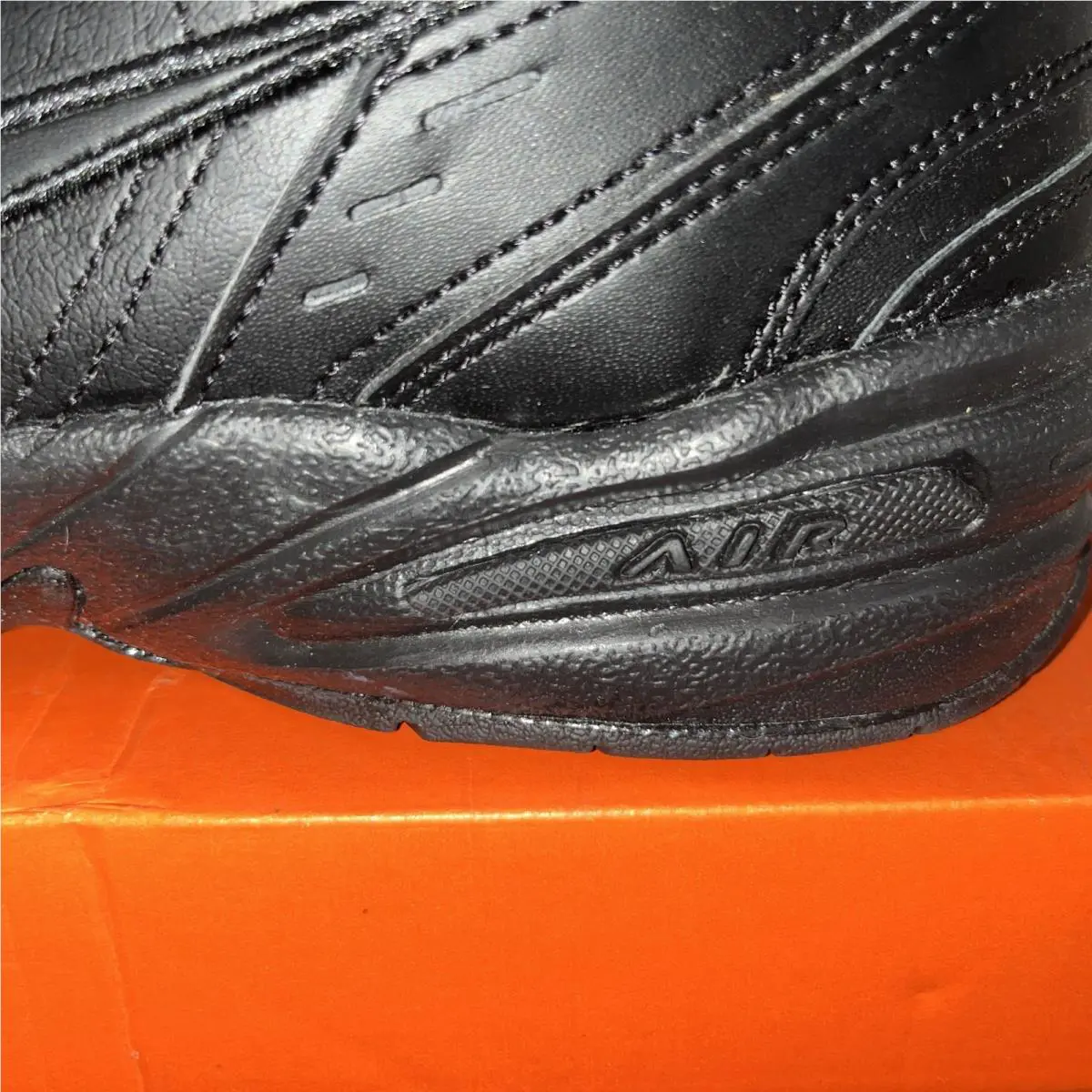 Nike shoes - Nike Air Monarch - Air Monarch - 416355 001 - Black 1