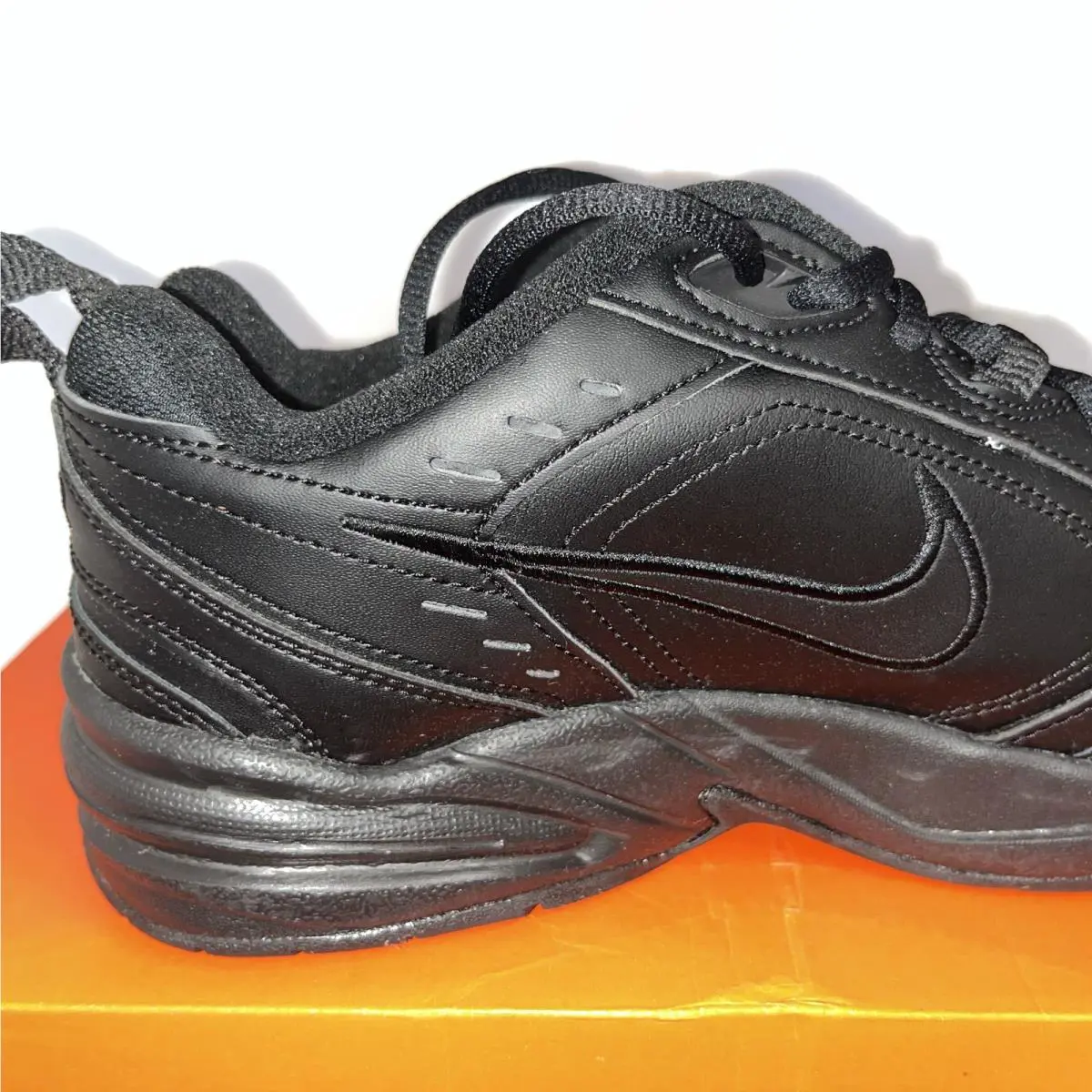 Nike shoes - Nike Air Monarch - Air Monarch - 416355 001 - Black 3