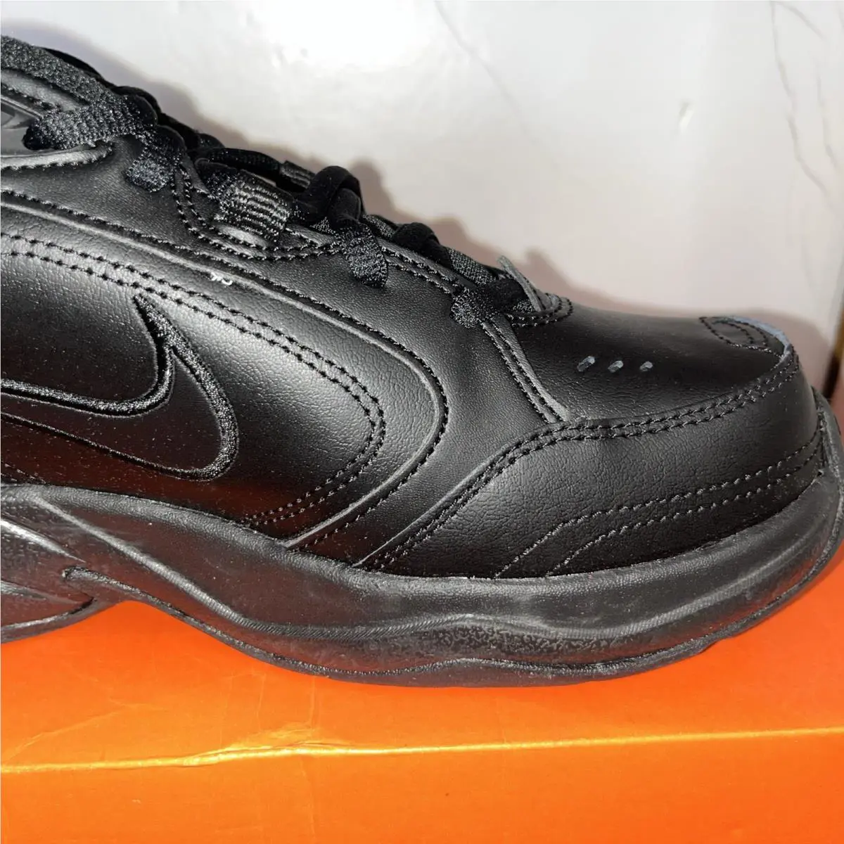 Nike shoes - Nike Air Monarch - Air Monarch - 416355 001 - Black 4