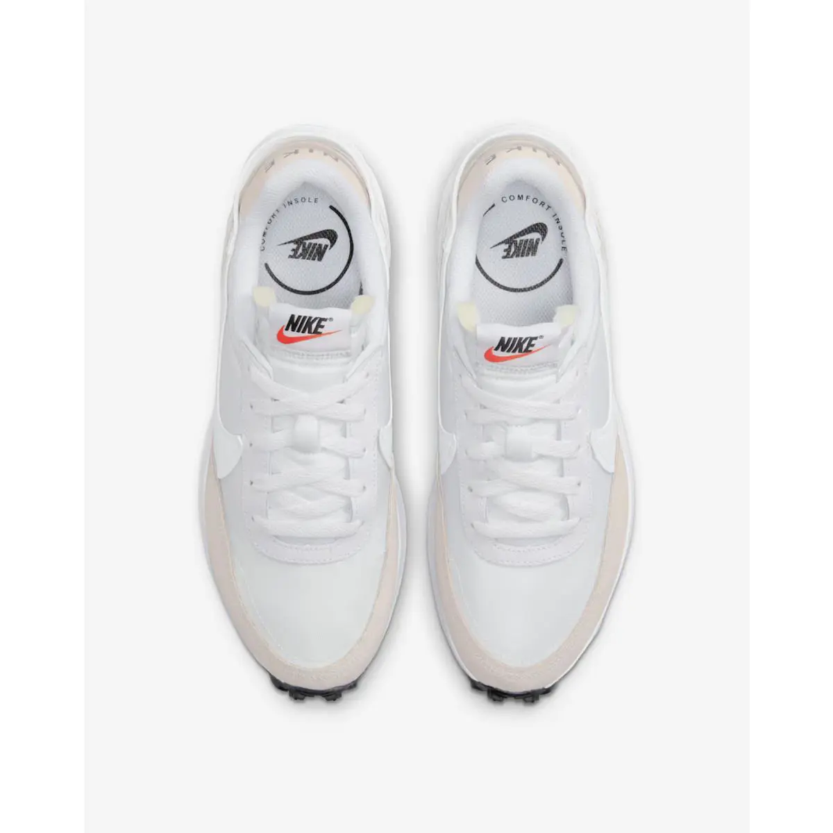 Nike shoes - Nike Waffle Debut - Waffle Debut - White/Black/Orange/White 4