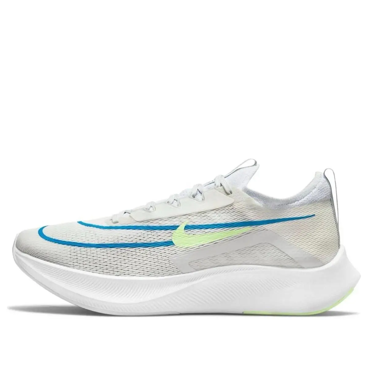 Nike Mens Zoom Fly Running Shoes Box NO Lid CT2392 100 - SUMMIT WHITE LIME GLOW