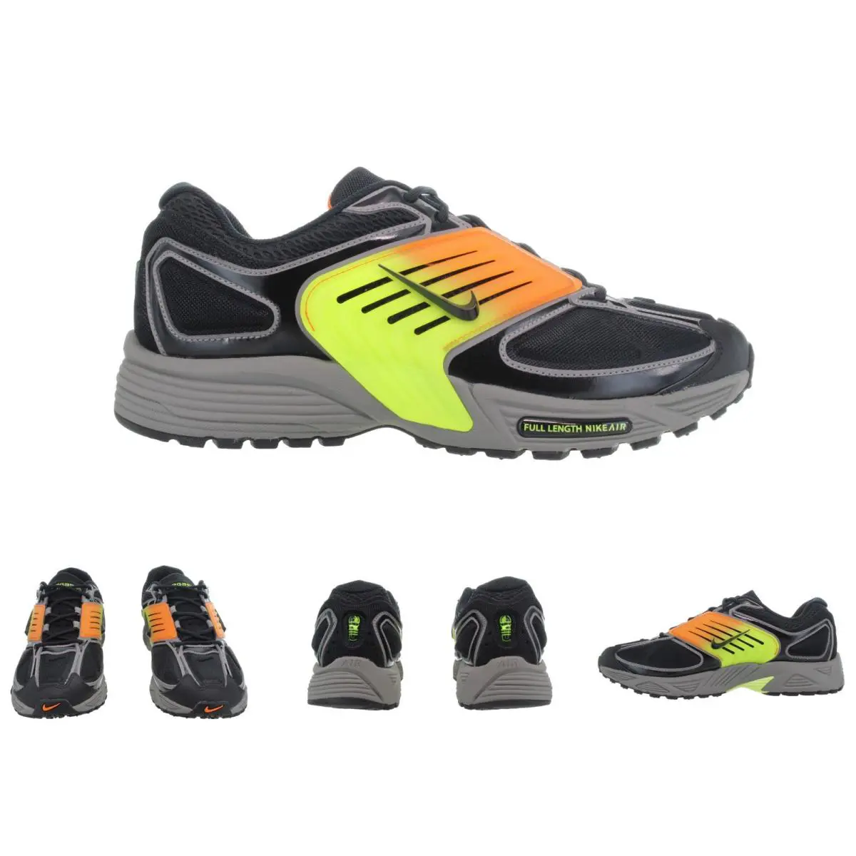 Nike shoes - Nike Air Pegasus Wave - Air Pegasus Wave - IB0612 005 - Black, Gradient Cage, Safety Orange 1