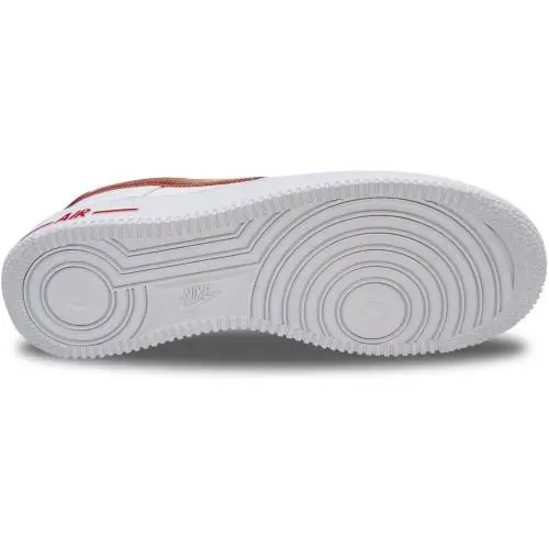 Nike shoes - Nike Air Force 1 `07 - DV3505-100 - White, Manufacturer: WHITE/UNIVERSITY RED 10