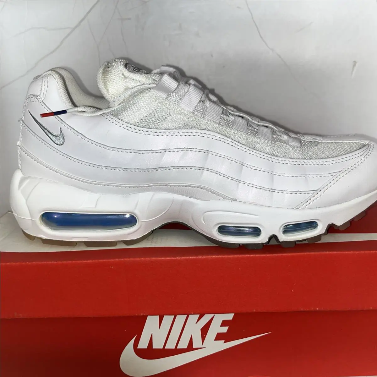Nike shoes - Nike Air Max 95 - Air Max - AQ7981 100 - White 17